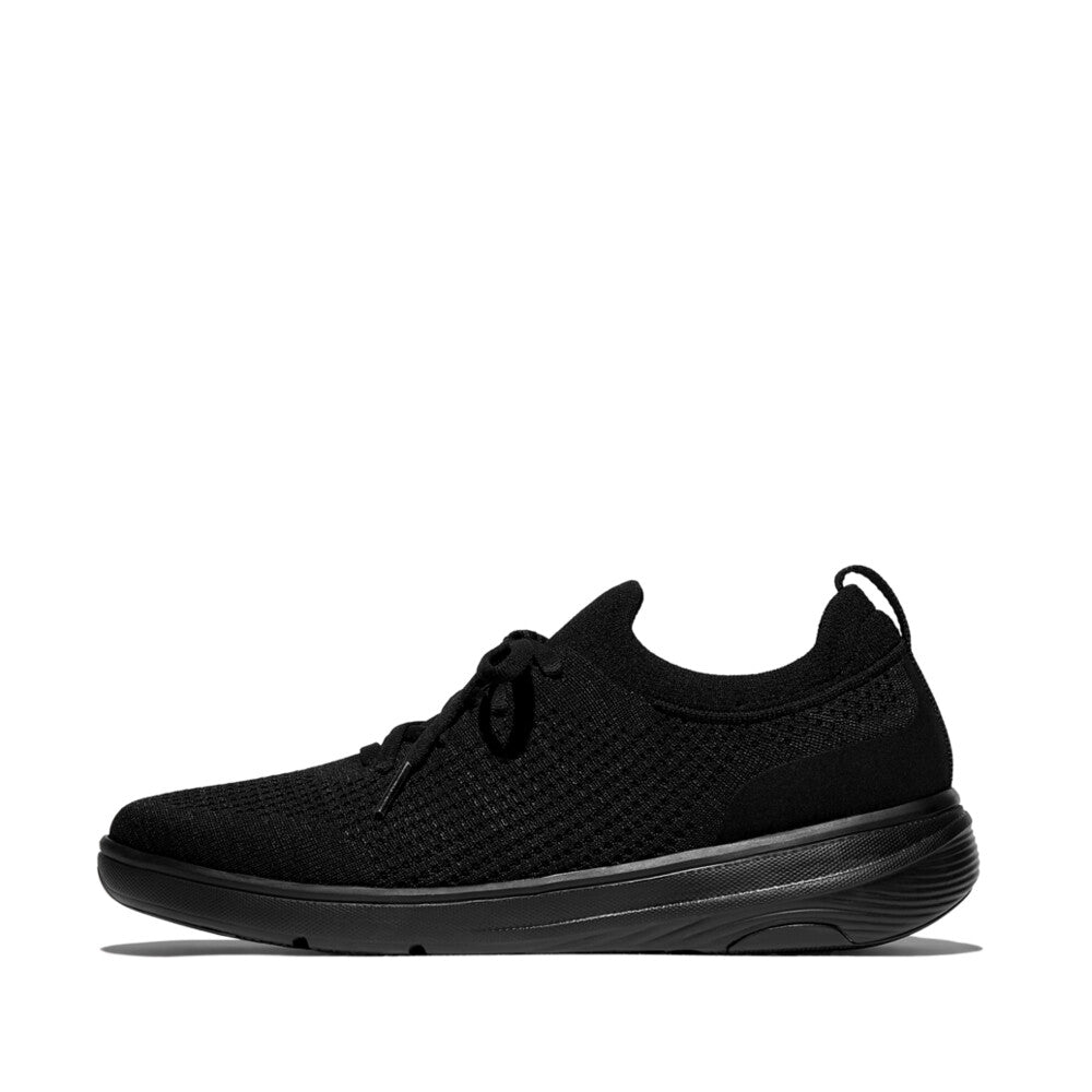 FitFlop Super-Q Knit Slip-On Laced Sneakers Arctic Grey/Silver main image 0