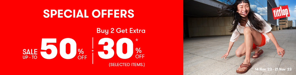 FITFLOP BUY 2 GET MORE EXTRA DEAL
