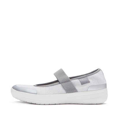 UBERKNIT MARY JANES - METALLIC WEAVE