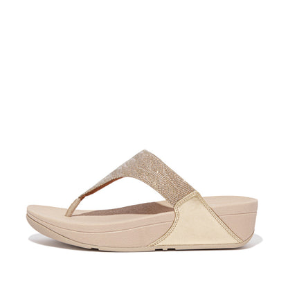 รองเท้าแตะแบบหูหนีบ ผู้หญิง รุ่น LULU GLITZ TOE-POST SANDALS