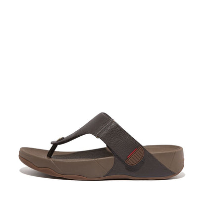 รองเท้าแตะแบบหูหนีบ ผู้ชาย รุ่น TRAKK II LEATHER TOE-POST SANDALS