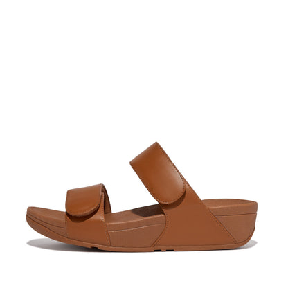 รองเท้าแตะ ผู้หญิง รุ่น LULU ADJUSTABLE LEATHER SLIDES