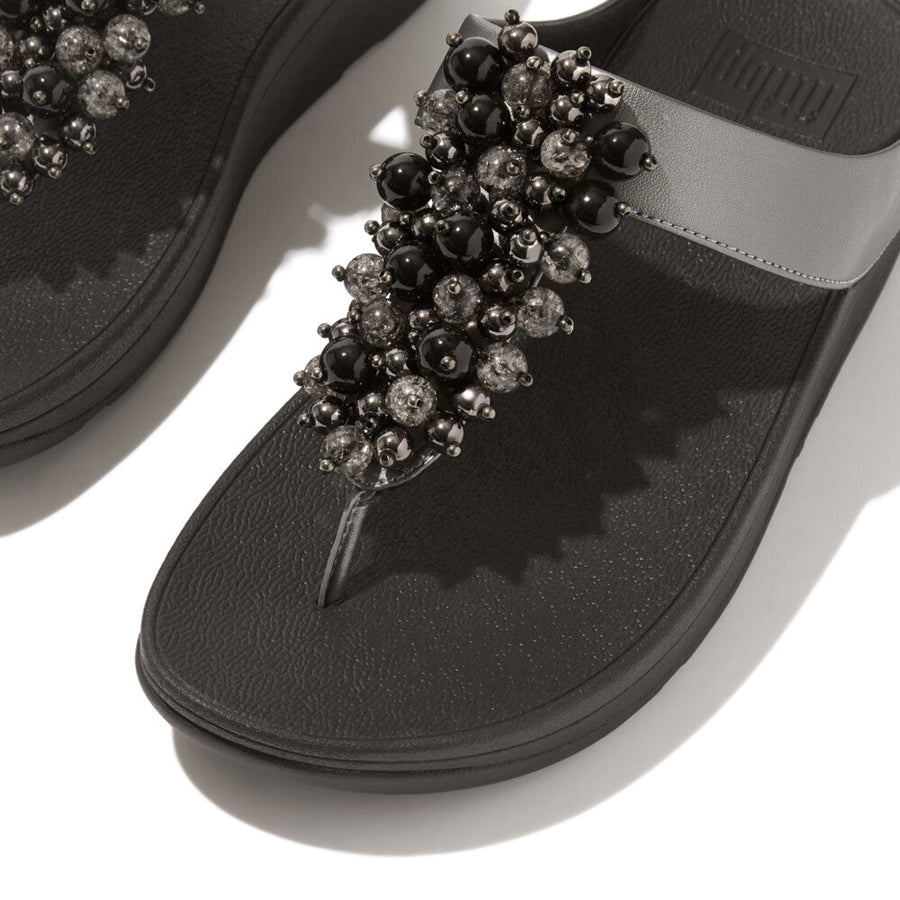 FINO BAUBLE-BEAD TOE-POST SANDALS – FitFlop Thailand