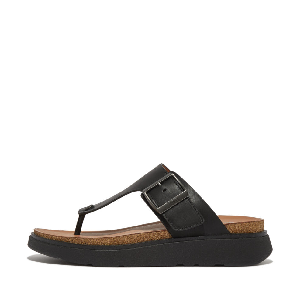 GEN-FF MENS BUCKLE LEATHER TOE-POST SANDALS – FitFlop Thailand