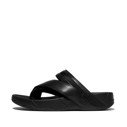 SLING MENS LEATHER/MESH TOE-POST SANDALS