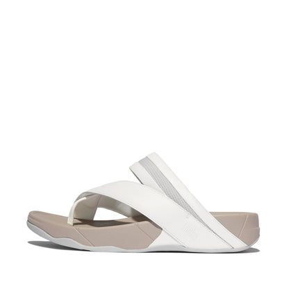รองเท้าแตะแบบหูหนีบ ผู้ชาย รุ่น SLING MENS LEATHER/MESH TOE-POST SANDALS