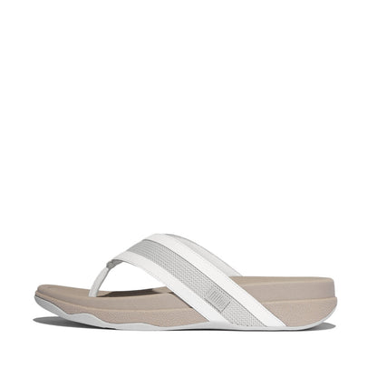 SURFER MENS LEATHER/MESH TOE-POST SANDALS