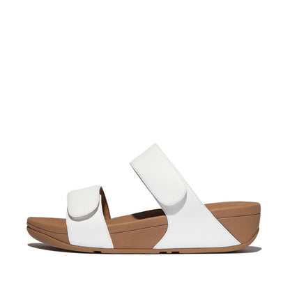 รองเท้าแตะ ผู้หญิง รุ่น LULU ADJUSTABLE LEATHER SLIDES