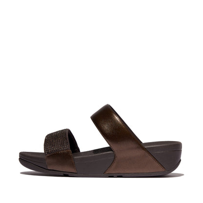 LULU CRYSTAL EMBELLISHED SLIDES