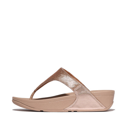 รองเท้าแตะแบบหูหนีบ ผู้หญิง รุ่น LULU SEQUIN TOE-POST SANDALS