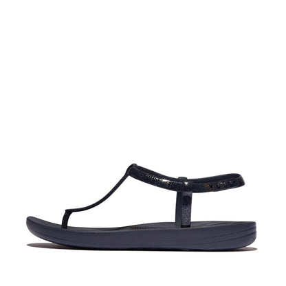 รองเท้าแตะ ผู้หญิง รุ่น IQUSHION SPLASH FLECKED-GLITTER T-BAR SANDALS