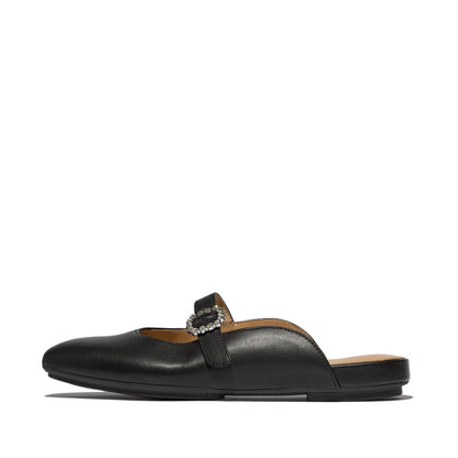 รองเท้าแตะแบบสวม ผู้หญิง รุ่น DELICATO CRYSTAL-BUCKLE MARY-JANE MULES