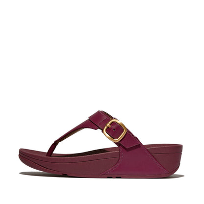 รองเท้าแตะแบบหูหนีบ ผู้หญิง รุ่น LULU ADJUSTABLE LEATHER TOE-POST SANDALS