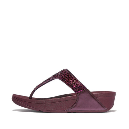 รองเท้าแตะแบบหูหนีบ ผู้หญิง รุ่น LULU CRYSTAL-MIX TOE-POST SANDALS
