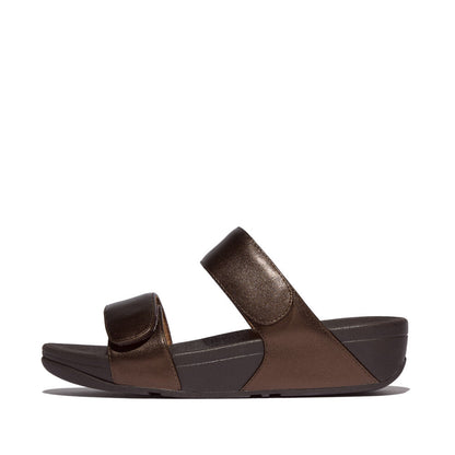 รองเท้าแตะ ผู้หญิง รุ่น LULU ADJUSTABLE LEATHER SLIDES