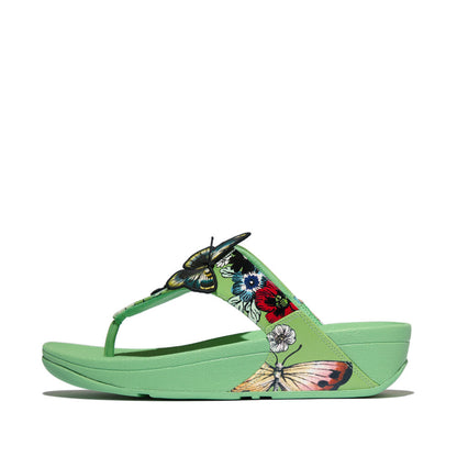 รองเท้าแตะ ผู้หญิง รุ่น LULU X PHANNAPAST FAIRY BOUQUET TOE POST SANDALS