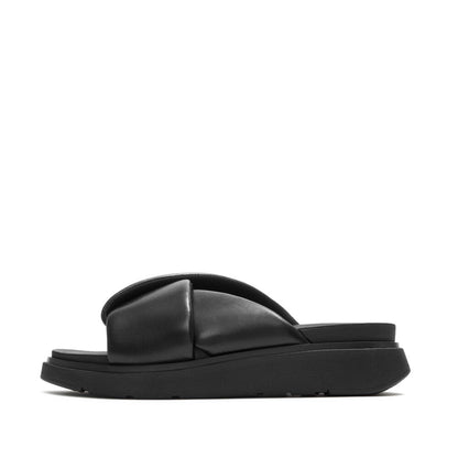 รองเท้าแตะ ผู้หญิง รุ่น GEN-FF FOLDED-LEATHER SLIDES