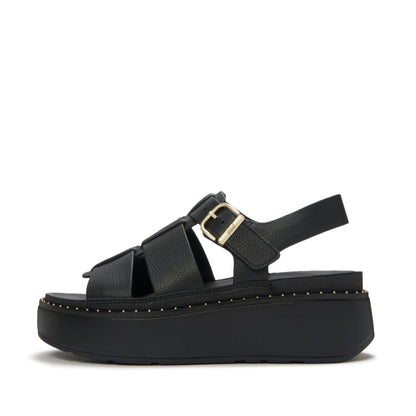 GEN-FF MAX TUMBLED-LEATHER FISHERMAN SANDALS