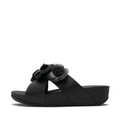 รองเท้าแตะ ผู้หญิง รุ่น LULU FLOWER CROSS SLIDES