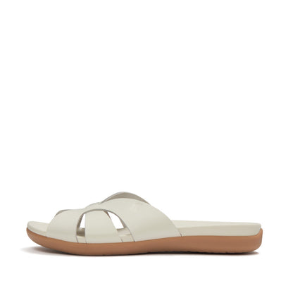 รองเท้าแตะ ผู้หญิง รุ่น SOLAY WATERPROOF-LEATHER WOVEN SLIDES
