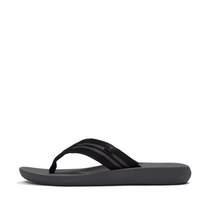 รองเท้าแตะ ผู้ชาย รุ่น iQUSHION MENS TWO-STRIPE WEBBING FLIP-FLOPS