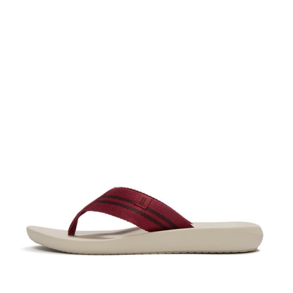 รองเท้าแตะ ผู้ชาย รุ่น iQUSHION MENS TWO-STRIPE WEBBING FLIP-FLOPS