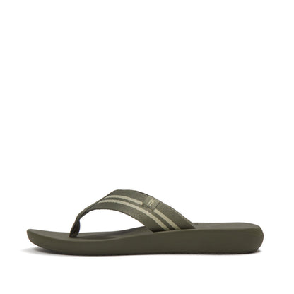 รองเท้าแตะ ผู้ชาย รุ่น iQUSHION MENS TWO-STRIPE WEBBING FLIP-FLOPS