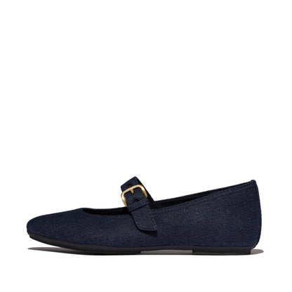 รองเท้าทรงบัลเล่ต์ ผู้หญิง รุ่น DELICATO DENIM MARY JANES