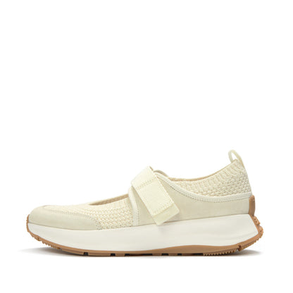 รองเท้าผ้าใบ ผู้หญิง รุ่น F-MODE FLOW KNIT/SUEDE MARY JANES