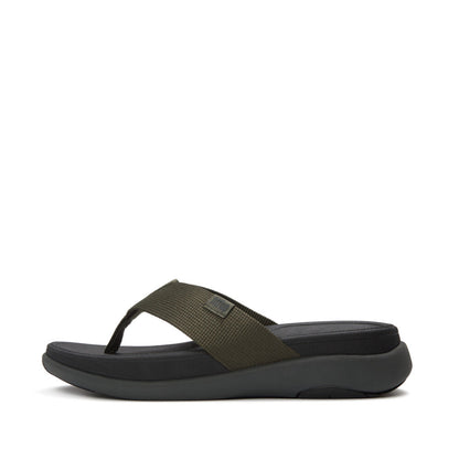 รองเท้าแตะแบบหูหนีบ ผู้ชาย รุ่น F-MODE GO MENS TEXTURED-WEBBING TOE-POST SANDALS