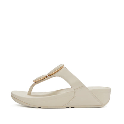 รองเท้าแตะแบบหูหนีบ ผู้หญิง รุ่น LULU MARBLED-STONE TOE-POST SANDALS