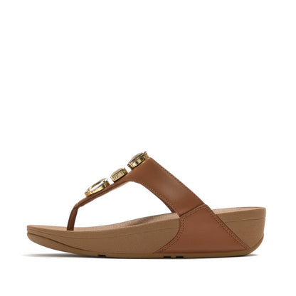 รองเท้าแตะแบบหูหนีบ ผู้หญิง รุ่น LULU ULTRA-JEWEL TOE-POST SANDALS