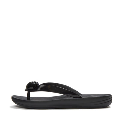 รองเท้าแตะ ผู้หญิง รุ่น iQUSHION GLOSSY-BUTTON FLIP-FLOPS