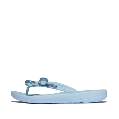 iQUSHION GLITZ-BOW FLIP-FLOPS
