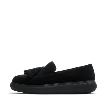 รองเท้าโลฟเฟอร์ ผู้หญิง รุ่น iQ-COMFF TASSEL SUEDE LOAFERS