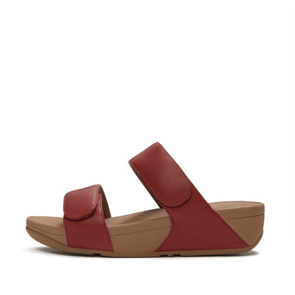 รองเท้าแตะ ผู้หญิง รุ่น LULU ADJUSTABLE LEATHER SLIDES