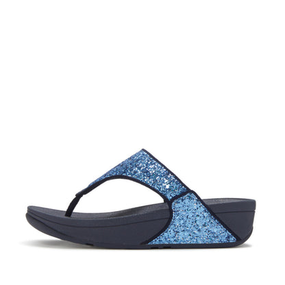 รองเท้าแตะแบบหูหนีบ ผู้หญิง รุ่น LULU MULTI-TONAL GLITTER TOE-POST SANDALS
