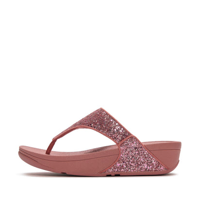 รองเท้าแตะแบบหูหนีบ ผู้หญิง รุ่น LULU MULTI-TONAL GLITTER TOE-POST SANDALS