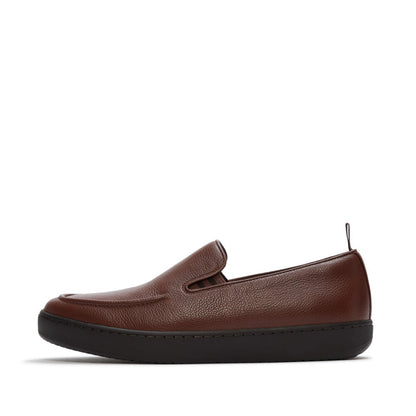 รองเท้าโลฟเฟอร์ ผู้ชาย รุ่น CRAFT-Q MENS TUMBLED-LEATHER MOC LOAFERS