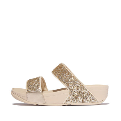 รองเท้าแตะ ผู้หญิง รุ่น LULU MULTI-TONAL GLITTER SLIDES
