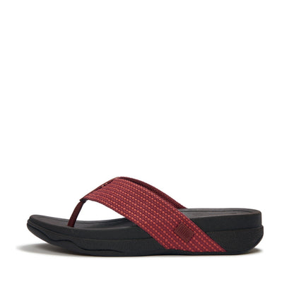 รองเท้าแตะแบบหูหนีบ ผู้ชาย รุ่น SURFER MENS WEAVE-STRIPE TOE-POST SANDALS