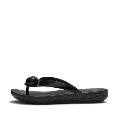 รองเท้าแตะ ผู้หญิง รุ่น FITFLOP X KEITH HARING IQUSHION BUTTON FLIP-FLOPS