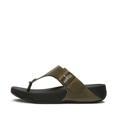 รองเท้าแตะแบบหูหนีบ ผู้ชาย รุ่น TRAKK II MENS LEATHER TOE-POST SANDALS
