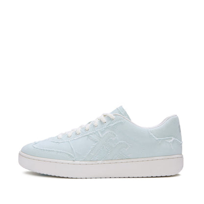 รองเท้าผ้าใบ ผู้หญิง รุ่น THE DASH FF FRAYED DENIM T-TOE TRAINERS