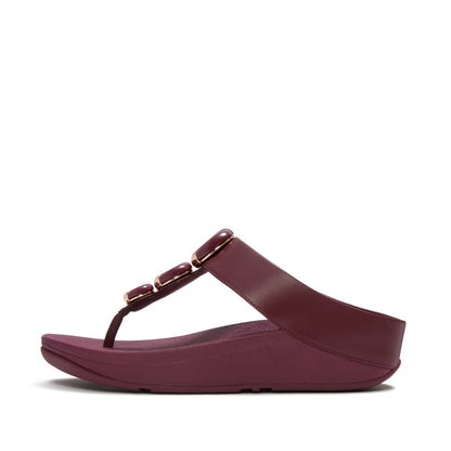 รองเท้าแตะแบบหูหนีบ ผู้หญิง รุ่น FINO BEAD-CIRCLE TOE-POST SANDALS
