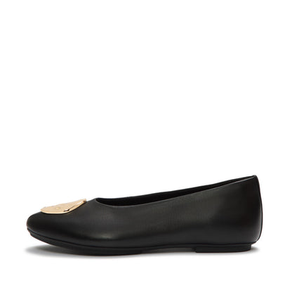 รองเท้าทรงบัลเล่ต์ ผู้หญิง รุ่น DELICATO LEATHER ADORNMENT HIGH BALLERINAS