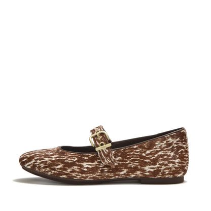 รองเท้าทรงบัลเล่ต์ ผู้หญิง รุ่น DELICATO PONY COW MARY JANES