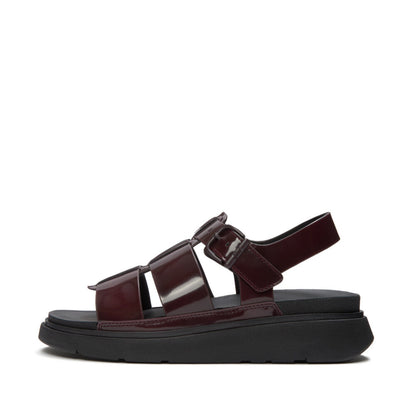 รองเท้าแตะแบบรัดส้น ผู้หญิง รุ่น GEN-FF BRUSHED LEATHER FISHERMAN SANDALS