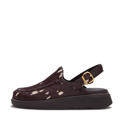 รองเท้าแตะแบบสวม ผู้หญิง รุ่น FITFLOP X ESTER MANAS GEN-FF PONY BACK-STRAP MULES
