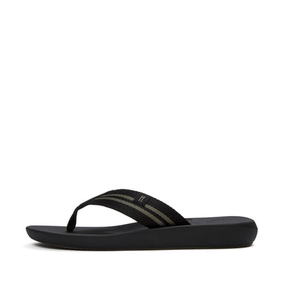 รองเท้าแตะ ผู้ชาย รุ่น IQUSHION ERGONOMIC MENS STRIPED WEBBING FLIP-FLOPS